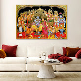 Inspiring Shri Ram Darbar Wall Art & Paintings Clearance Sale