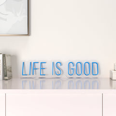 Life is Good LED Neon Light (Available in Multiple Colors)