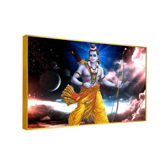 Glorious Shri Ram With Bow Wall Art & Paintings