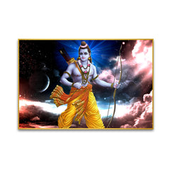 Glorious Shri Ram With Bow Wall Art & Paintings