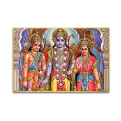 Glorious Shri Ram, Lakshman & Sita Wall Art & Paintings