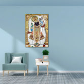 Shreenath Ji Maharaj Acrylic Canvas Wall Décor Clearance Sale