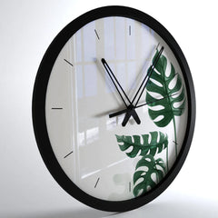 Palm Leaf Big Design Wall Clock
