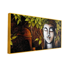 The Buddha & the Bodhi Tree Wall Painting