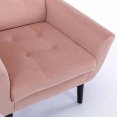 Urban Peach Super Soft Velvet Armchair