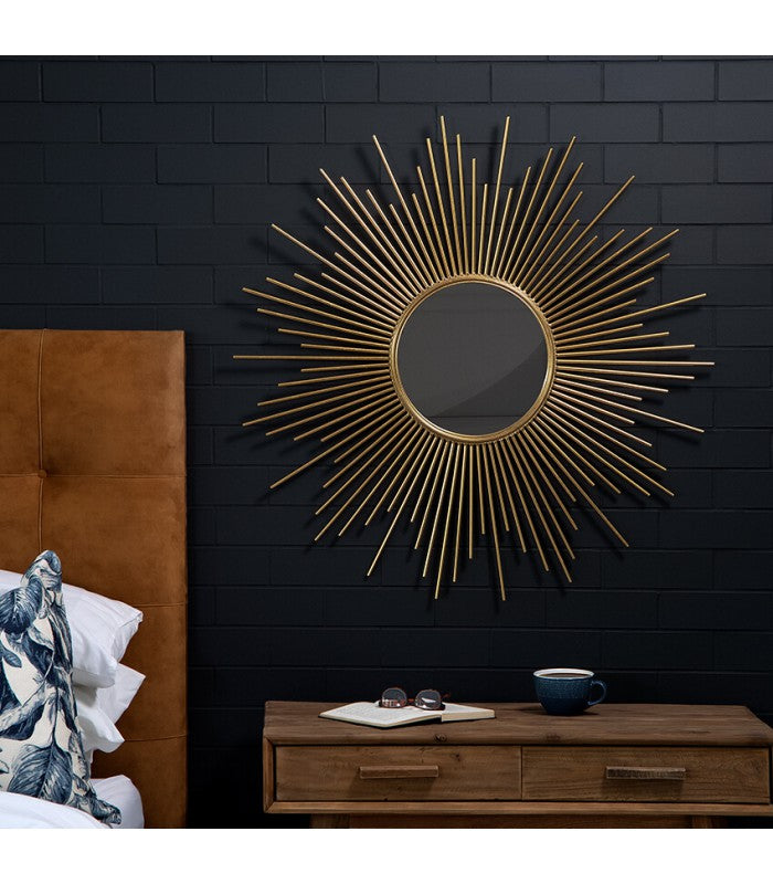 Star Burst Wall Mirror