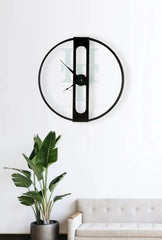 Modern Black Wall Clock