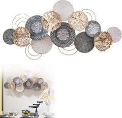 Metal Disc Wall Art