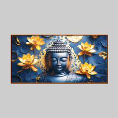 Divine Gautam Buddha Canvas Wall Art Online
