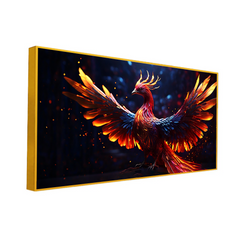 Energy Flow Phoenix Vaastu Canvas Wall Paintings