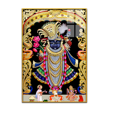 Lord Shreenath Ji Acrylic Wall Frame for Home