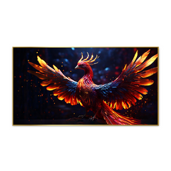 Energy Flow Phoenix Vaastu Canvas Wall Paintings