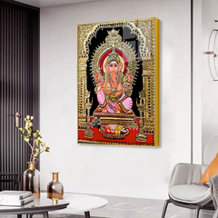 Premium Acrylic Elegance Lord Ganesha Acrylic Wall Paintings & Art