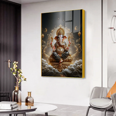 Beautiful Ganesha Acrylic Wall Paintings & Arts