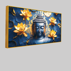 Divine Gautam Buddha Canvas Wall Art Online