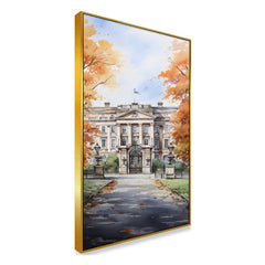Buckingham Palace in Autumn by Vintage London