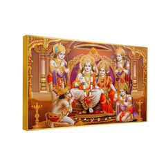 Glorious Shri Ram Darbar Wall Art & Paintings Clearance Sale