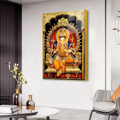 Premium Quality Cultural Legacy Ganesha Acrylic Wall Paintings & Art