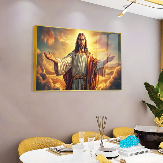 Blessed Assurance Jesus Acrylic Wall Paintings & Art