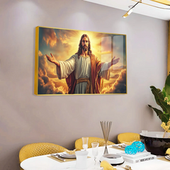 Blessed Assurance Jesus Acrylic Wall Paintings & Art