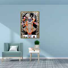 Handcrafted Shreenath Ji Maharaj Acrylic Artwork