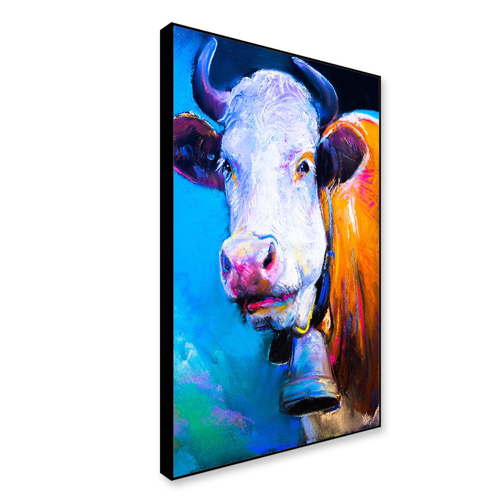 Contemporary Animal Pastel Framed Wall Art