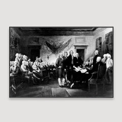 John Trumbull Freedom Declaration Framed Wall Art