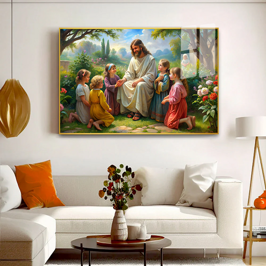 Light of the World Jesus Acrylic Wall Paintings & Art