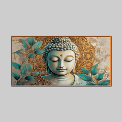 Serene Buddha Wall Decor for Living Room or Office