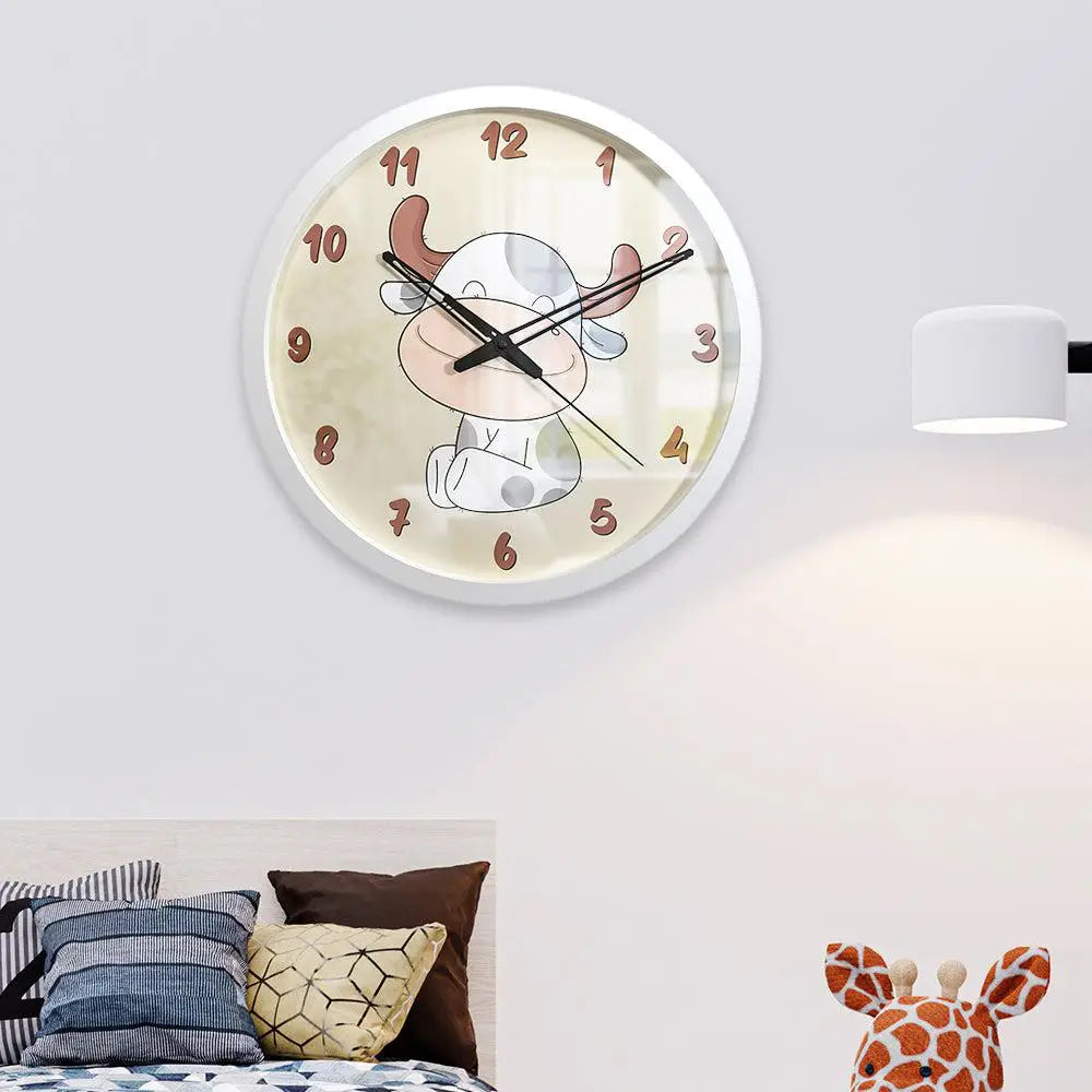 Happy Cow Kids Wall Clock