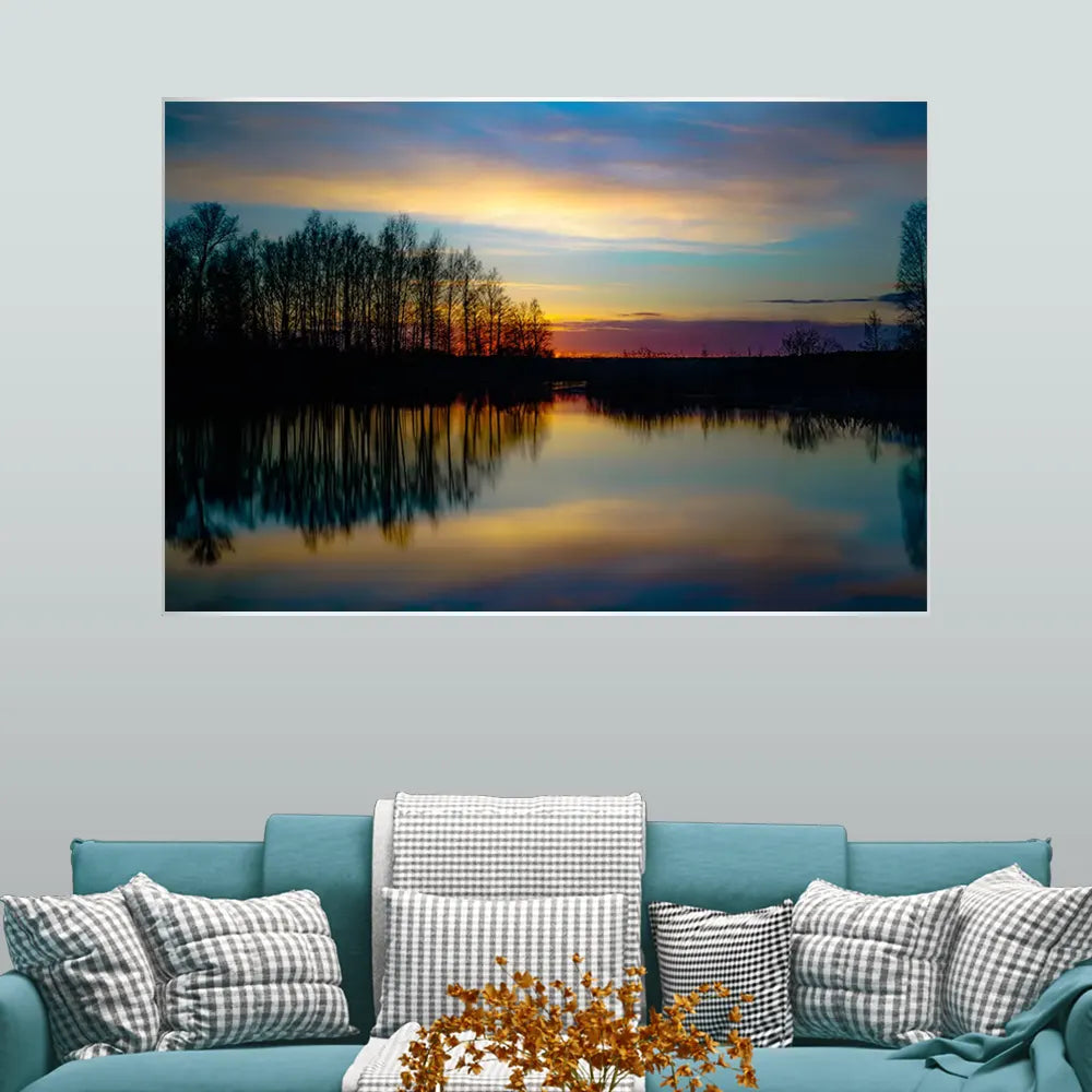 Magical twilight Framed Wall Art