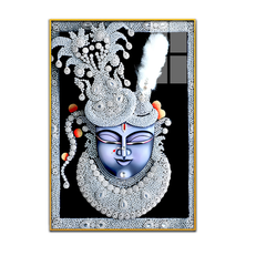 Beautiful Shreenath Ji Maharaj Acrylic Wall Paintings