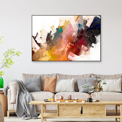 Vibrant Abstract Framed Wall Art