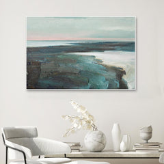 Serene Contemporary Wall Art Framed Wall Art