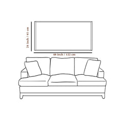 Chhatrapati Shivaji Maharaj Canvas Painting for Living Room Clearance Sale