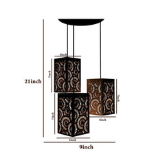 Flower Design Wooden Modern Lamp Hanging Ceiling Light For Home Decoration Living Room