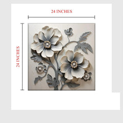 Petal Dance Dynamic Flower Wall Paintings Clearance Sale