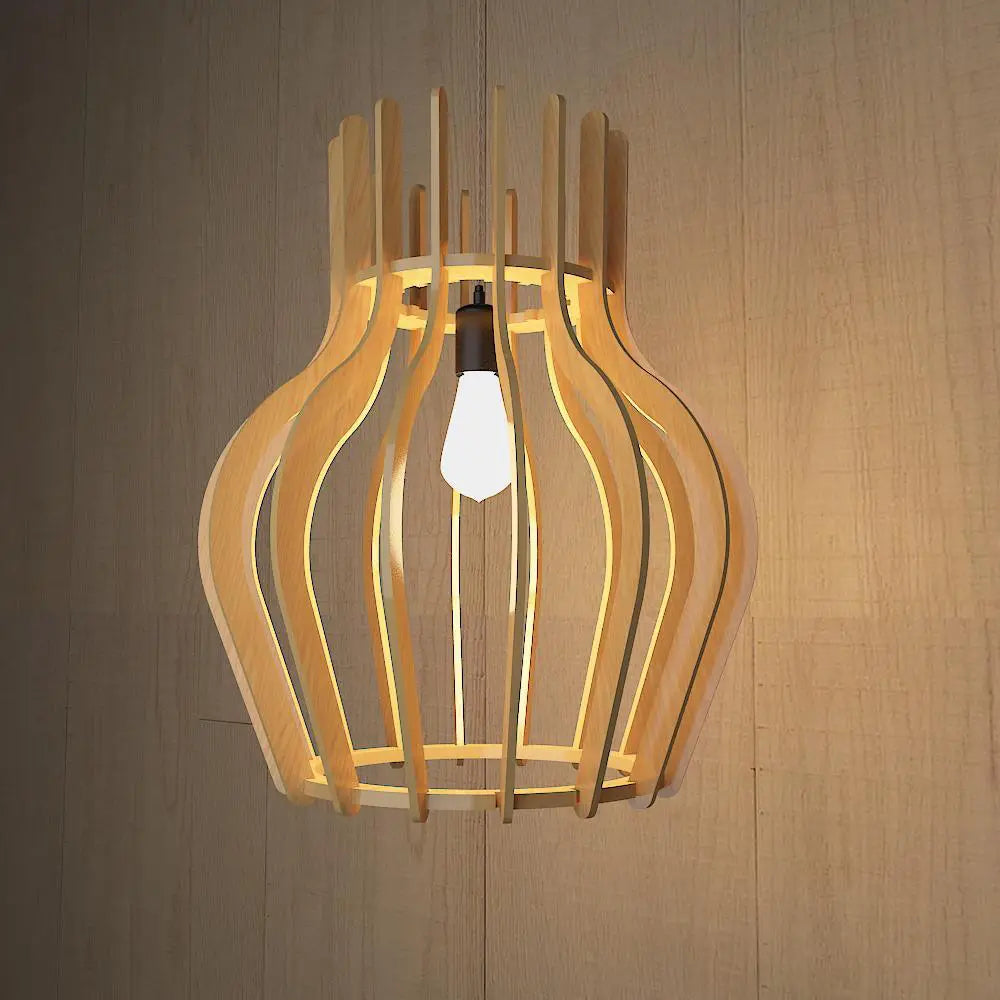Modern Design Wooden Ceiling Lamp Light For Home Decoration Living Room