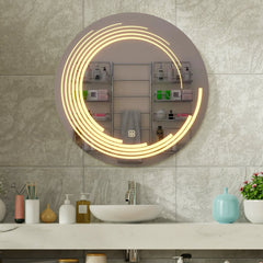 Beautiful Modern Design Dreamy Illusion Led Bathroom Mirror