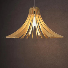 Modern Stylish Design Wooden Ceiling Lamp Light For Home Decoration Living Room