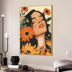 Float In The Sky Cotton Canvas Wall Painting