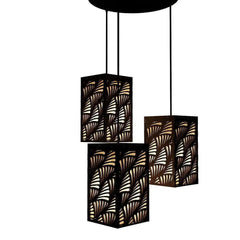 Hanging Ceiling Light Wooden Modern Lamp For Home Decoration Living Room