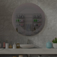 Beautiful Modern Design Dreamy Illusion Led Bathroom Mirror