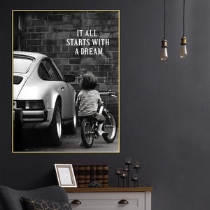 Liberty Of Life Cotton Canvas Wall Painting
