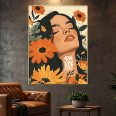 Float In The Sky Cotton Canvas Wall Painting