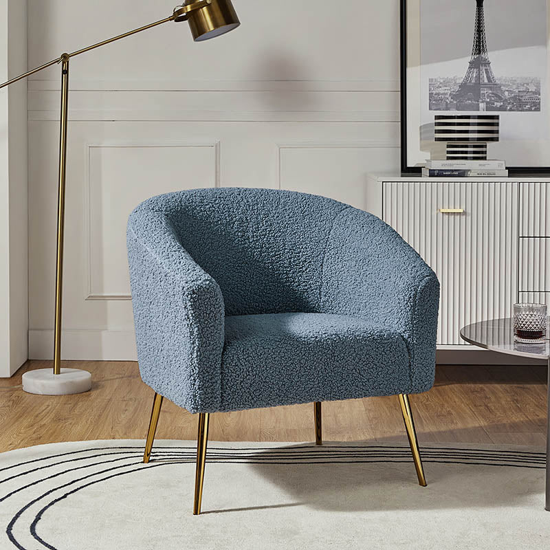 Blue Herrin Accent Chair