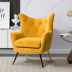 Yellow Dawson Accent Chair