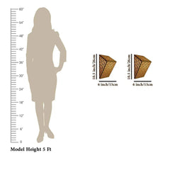 Premium Wooden Wall Lamp Pendant Light Modern Lamp Set Of 2 Pc