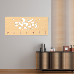 Music Unique Design Wall-Mounted Key Holder for Home Wall