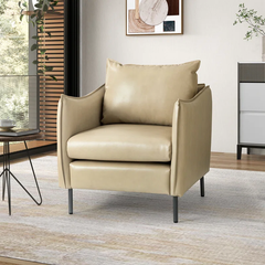 Beige Lucas Accent Chair